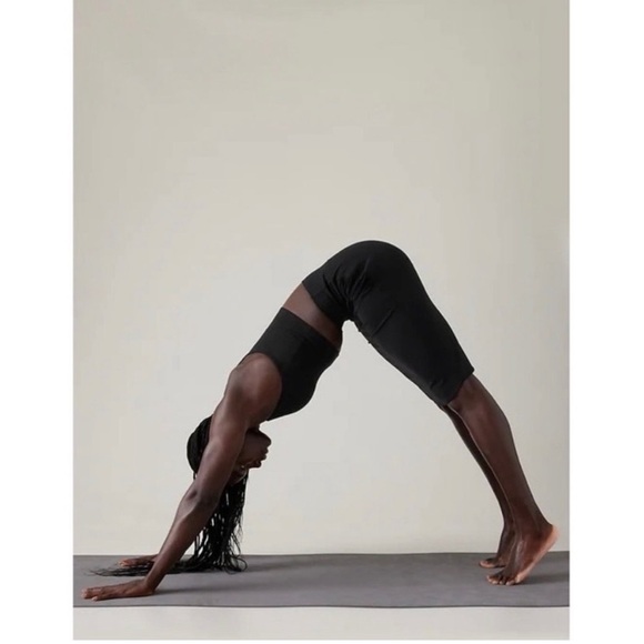 Athleta Women’s Medium Jupe Transcend High Waist Black Midi Skirt - Picture 4 of 9